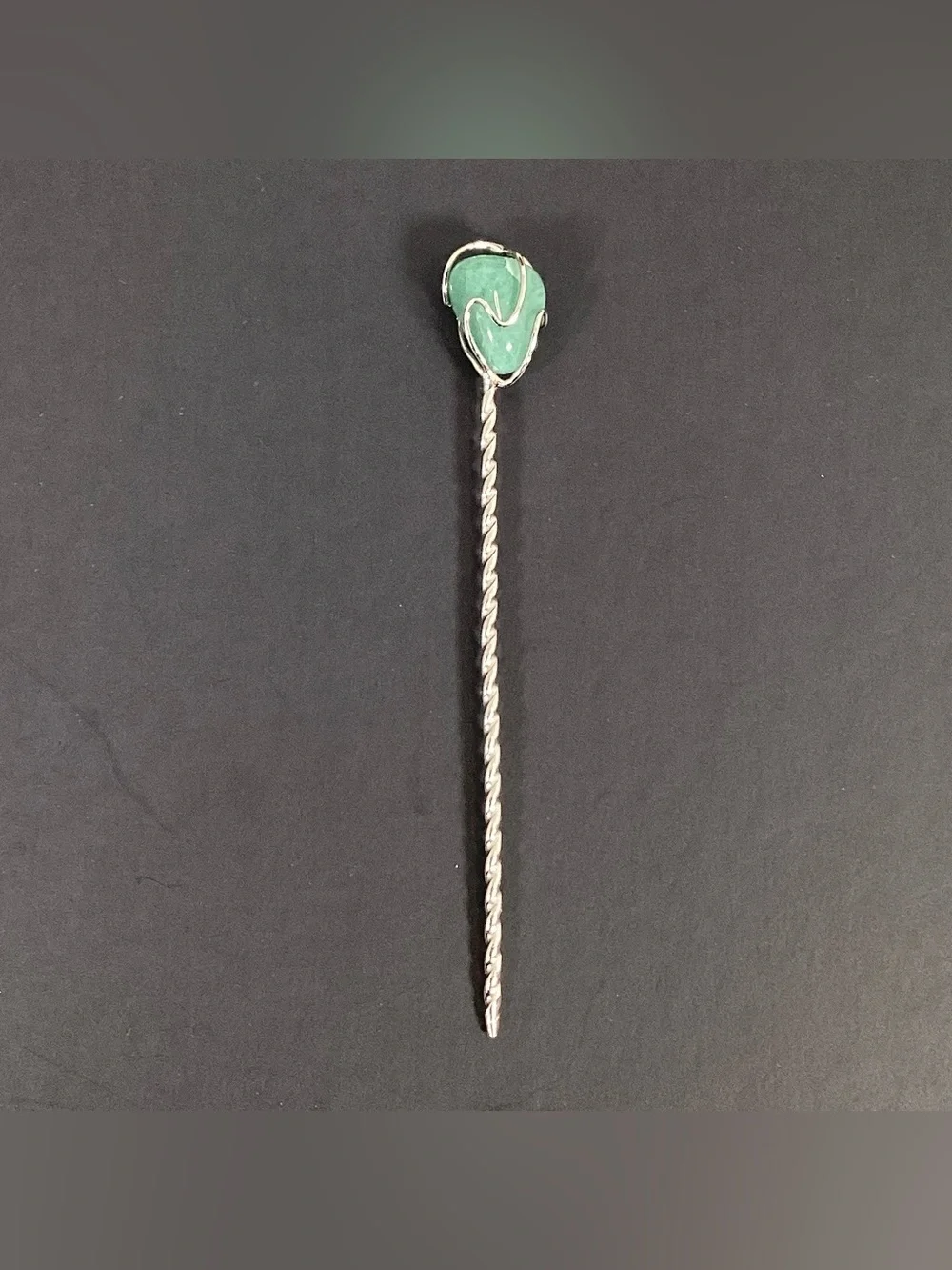 Vintage H. Stern Silver with Semi-Precious Stone Spoon & Olive Pick Bar …